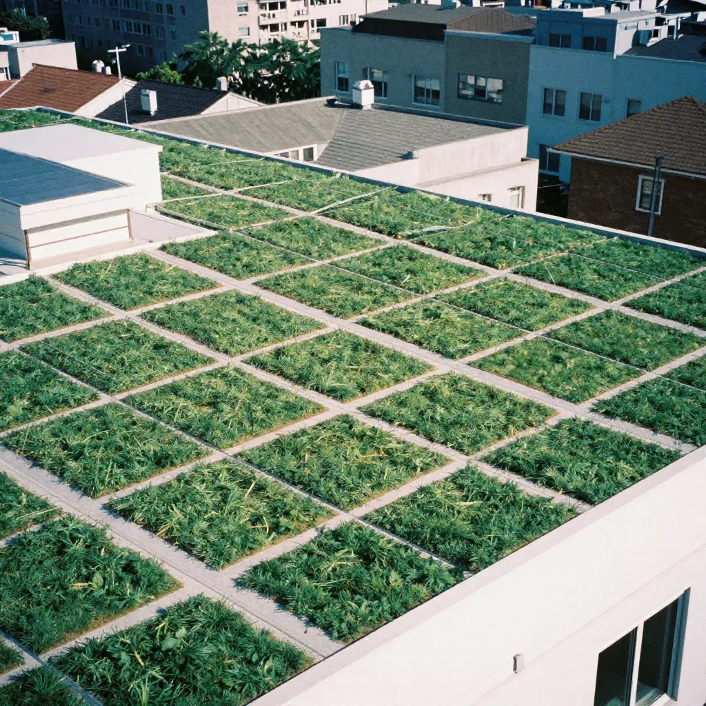 Installatör lägger rotspärr på tak